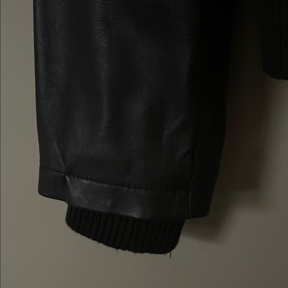 R&O By Reilly Olmes Dark Brown Leather Jacket View 6